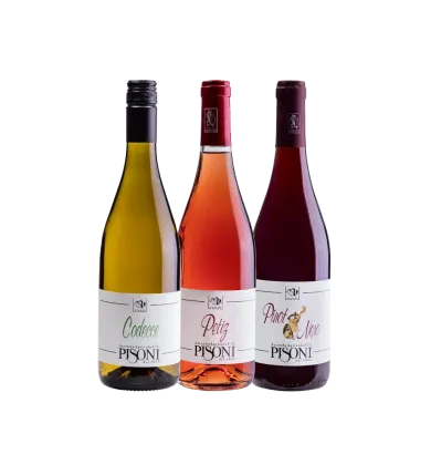 Confezione da tre bottiglie “Rosso bianco e…”