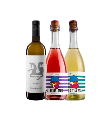 Confezione da tre bottiglie "Bollicine"