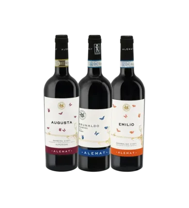 Confezione da tre bottiglie “Varietali Monferrato”