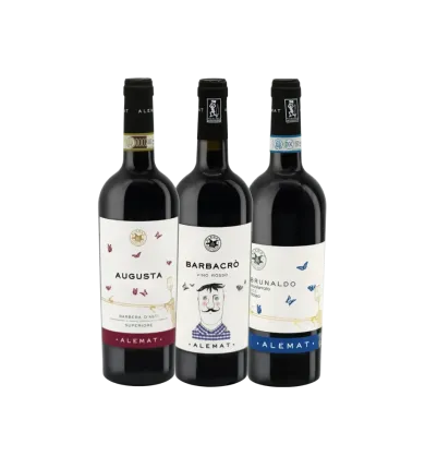 Confezione da tre bottiglie “I rossi di Alemat”