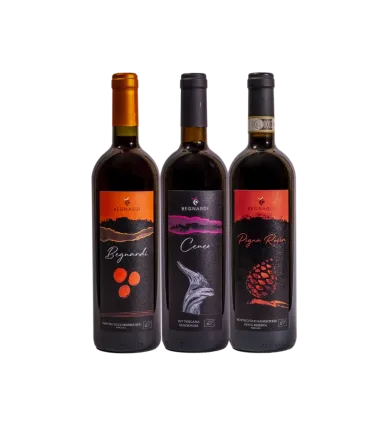 Confezione da tre bottiglie “Sangiovese”