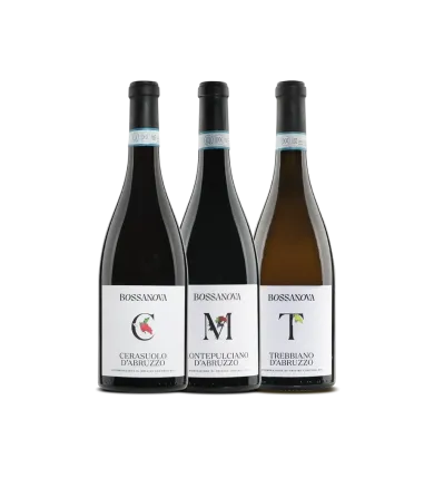 Confezione da tre bottiglie “Original by Bossanova”