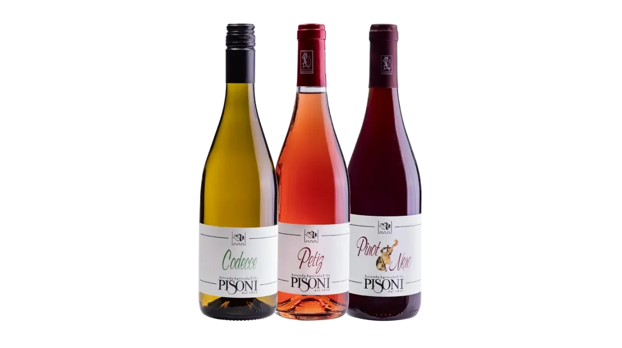 Confezione da tre bottiglie “Rosso bianco e…”