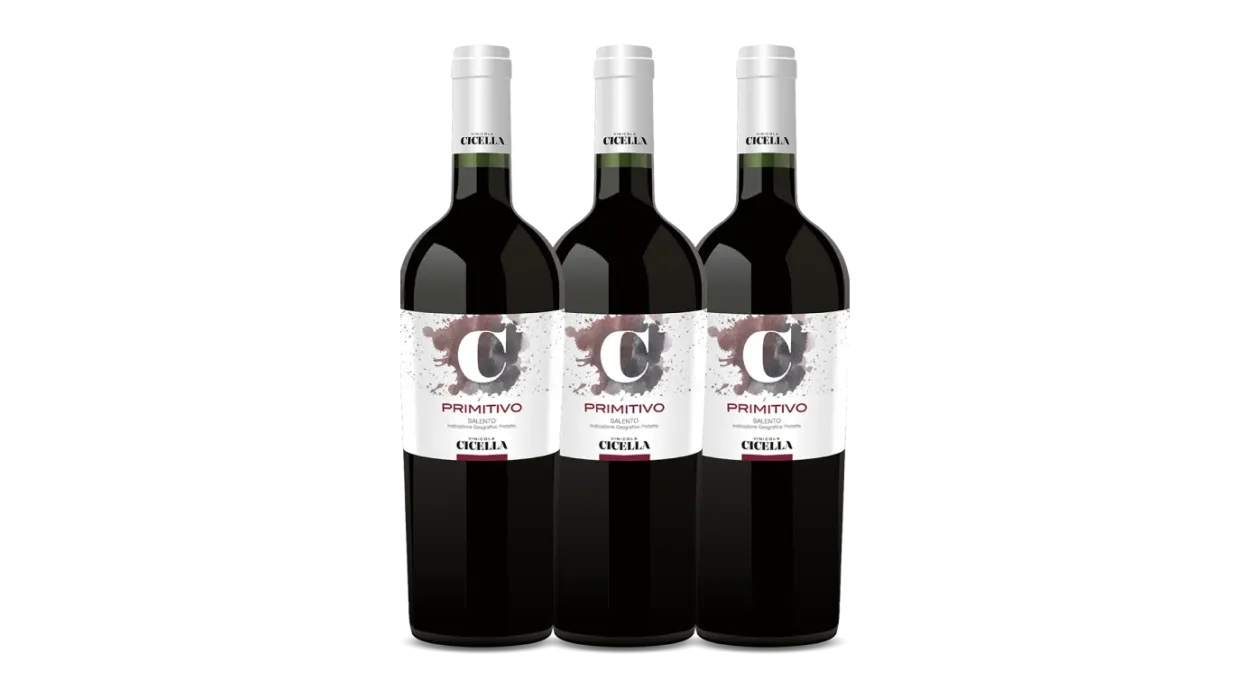 Confezione da tre bottiglie “Primitivo”