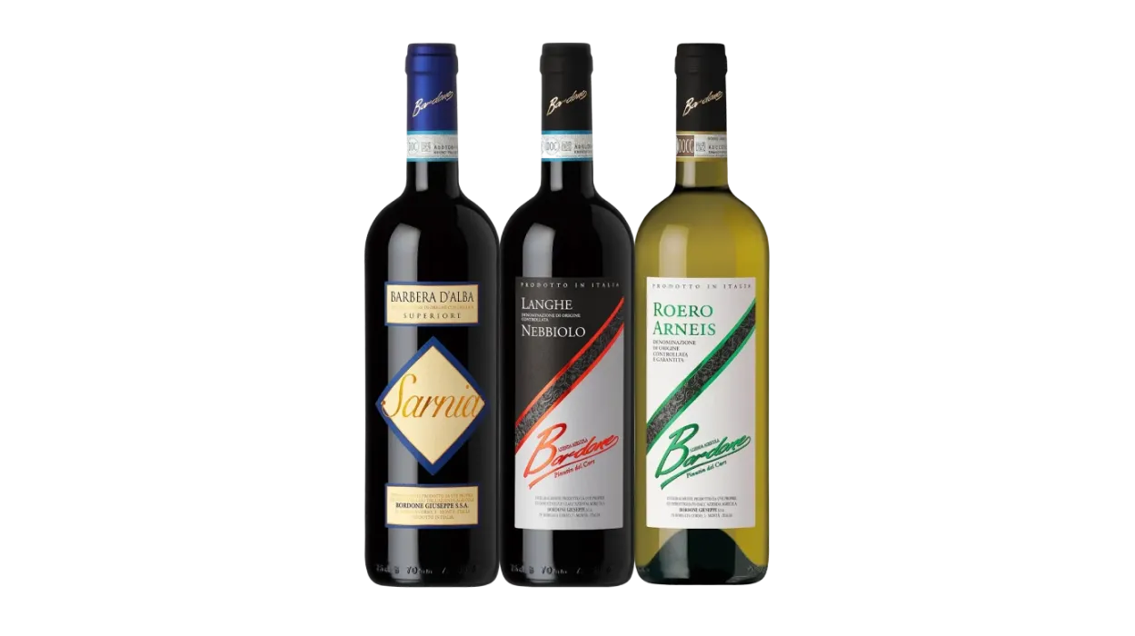  Confezione da tre bottiglie “I piemontesi”