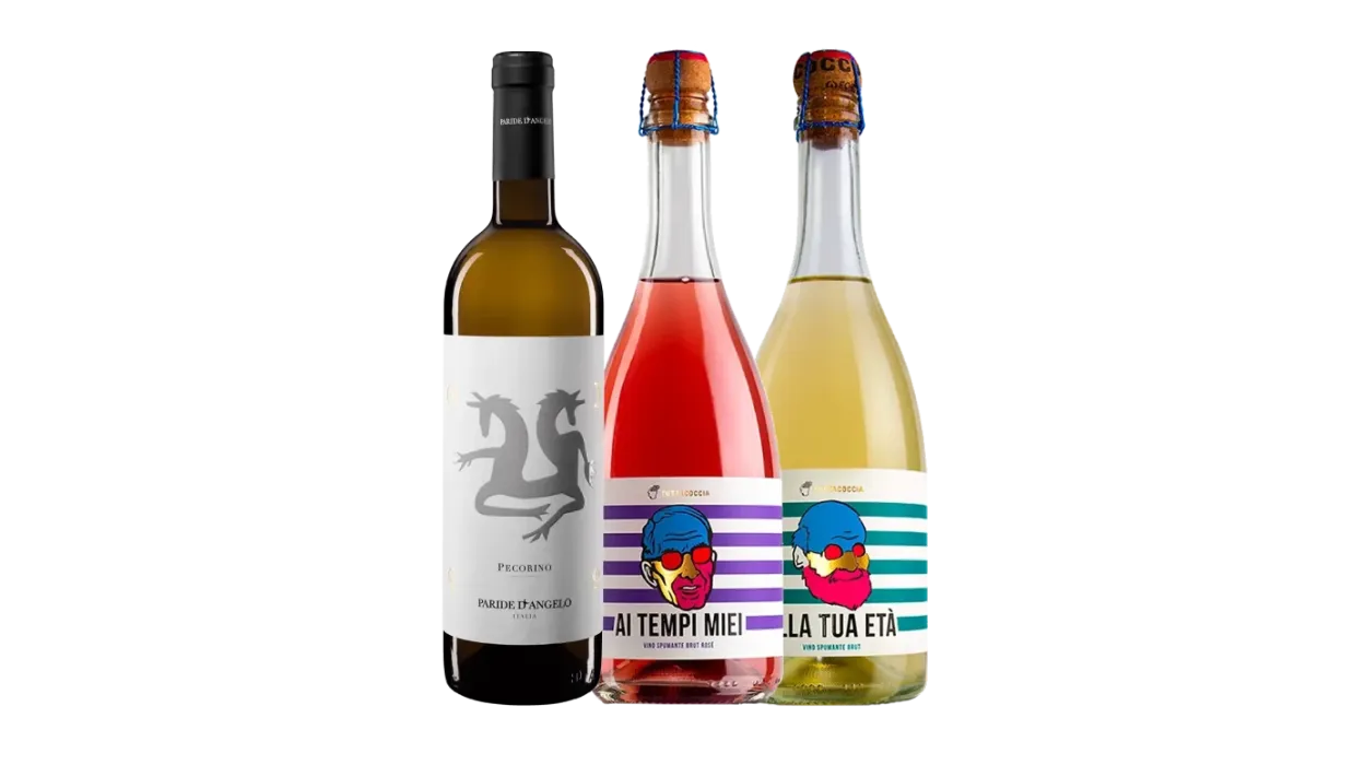 Confezione da tre bottiglie "Bollicine"