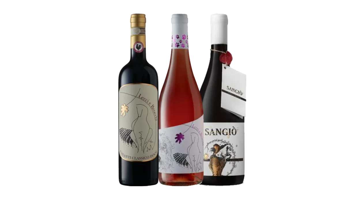 Confezione da tre bottiglie “Lecci e Brocchi”